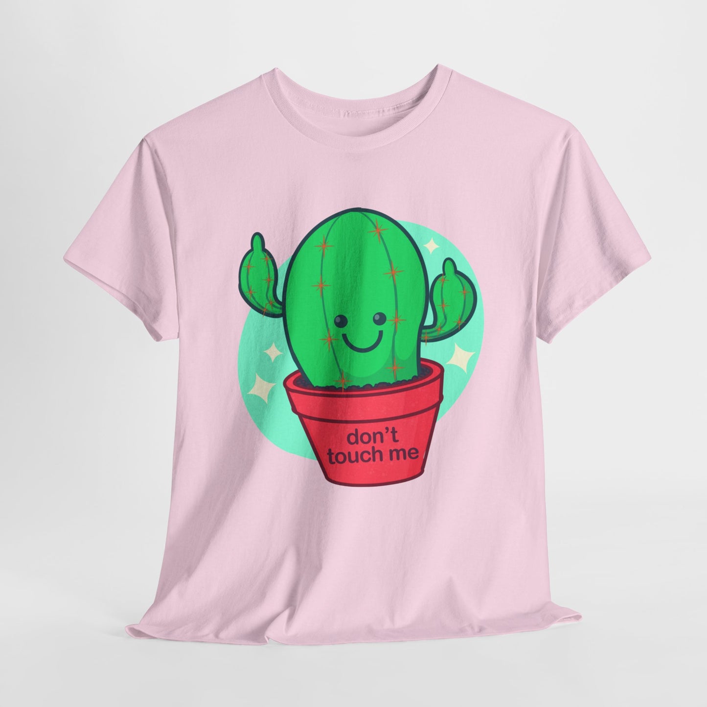 Don't Touch Me Unisex Heavy Cotton Tee