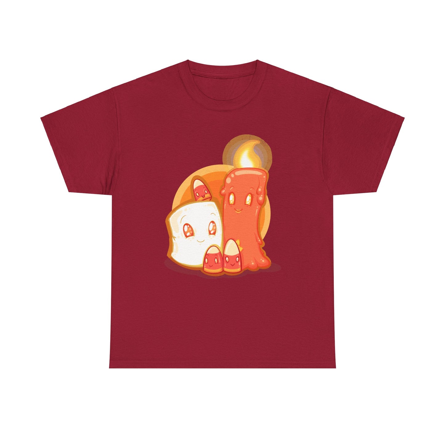 How Candy Corn Is Made Unisex Heavy Cotton Tee