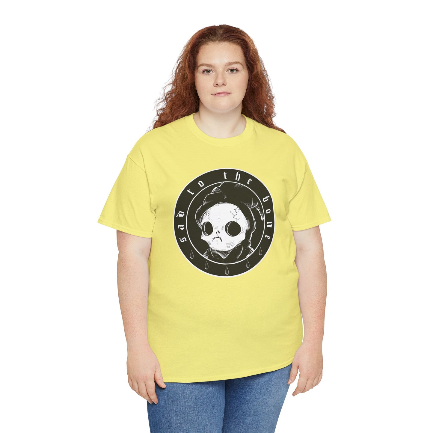 Sad To The Bone Unisex Heavy Cotton Tee