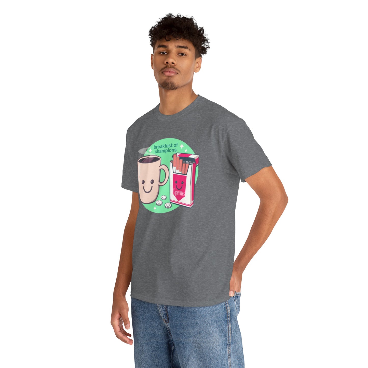 Breakfast of Champions Unisex Heavy Cotton Tee