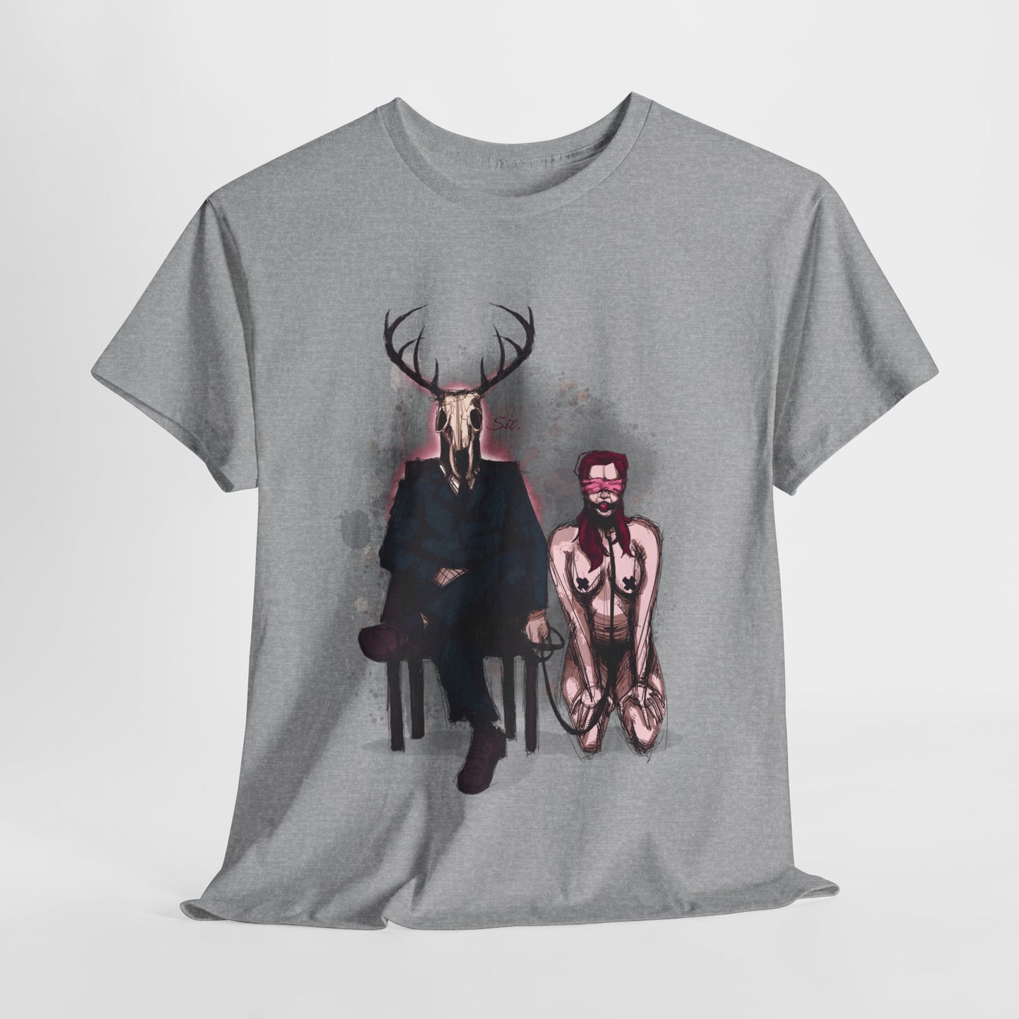Deer Daddy Series 1: Sit Unisex Heavy Cotton Tee