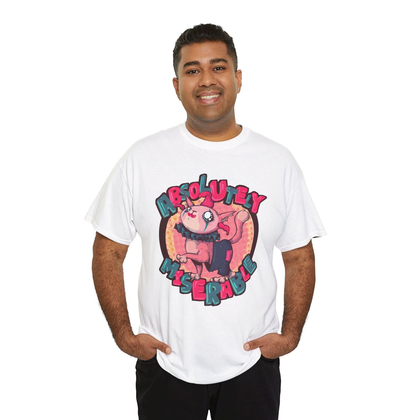Absolutely Miserable Unisex Heavy Cotton Tee