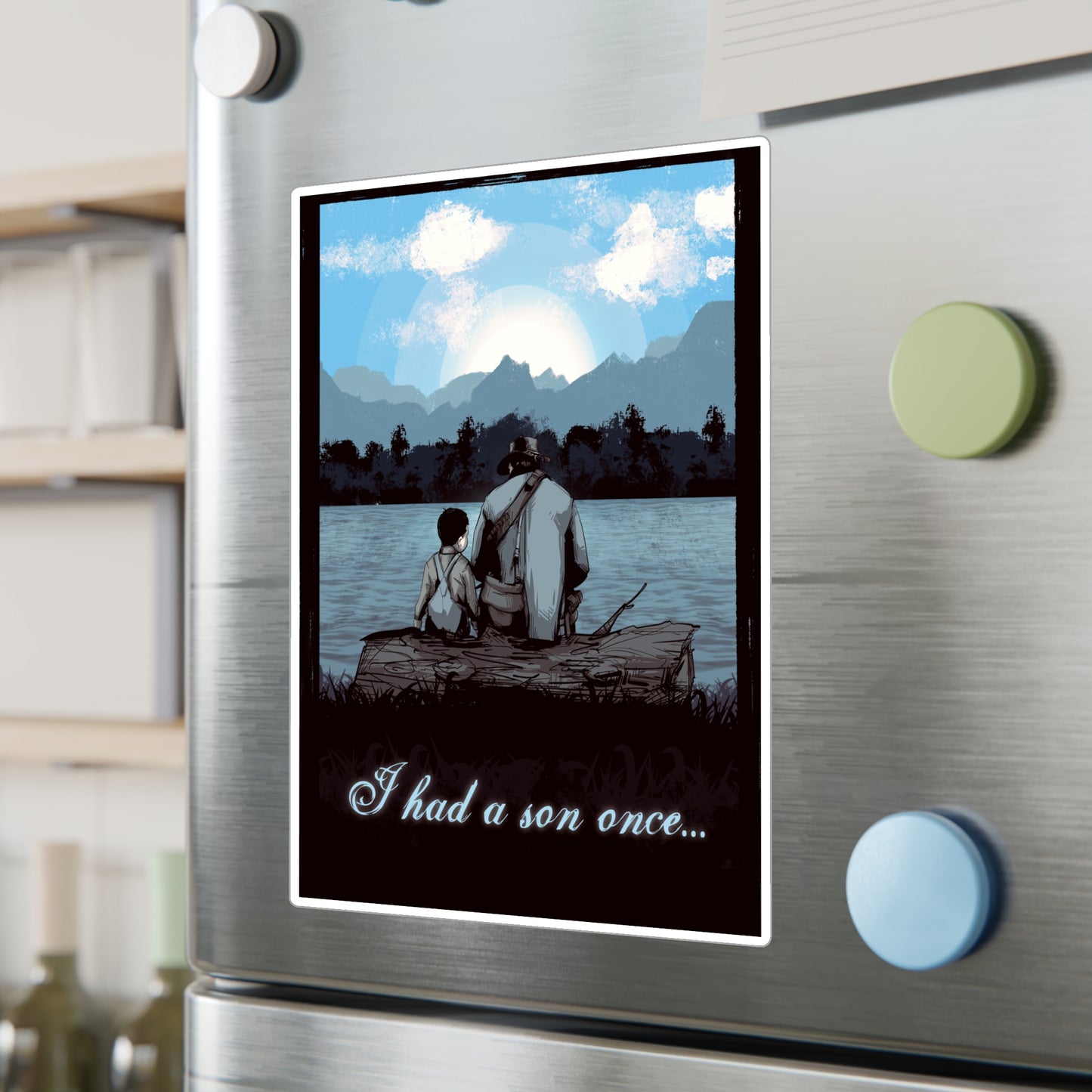 I Had A Son Kiss-Cut Vinyl Decal