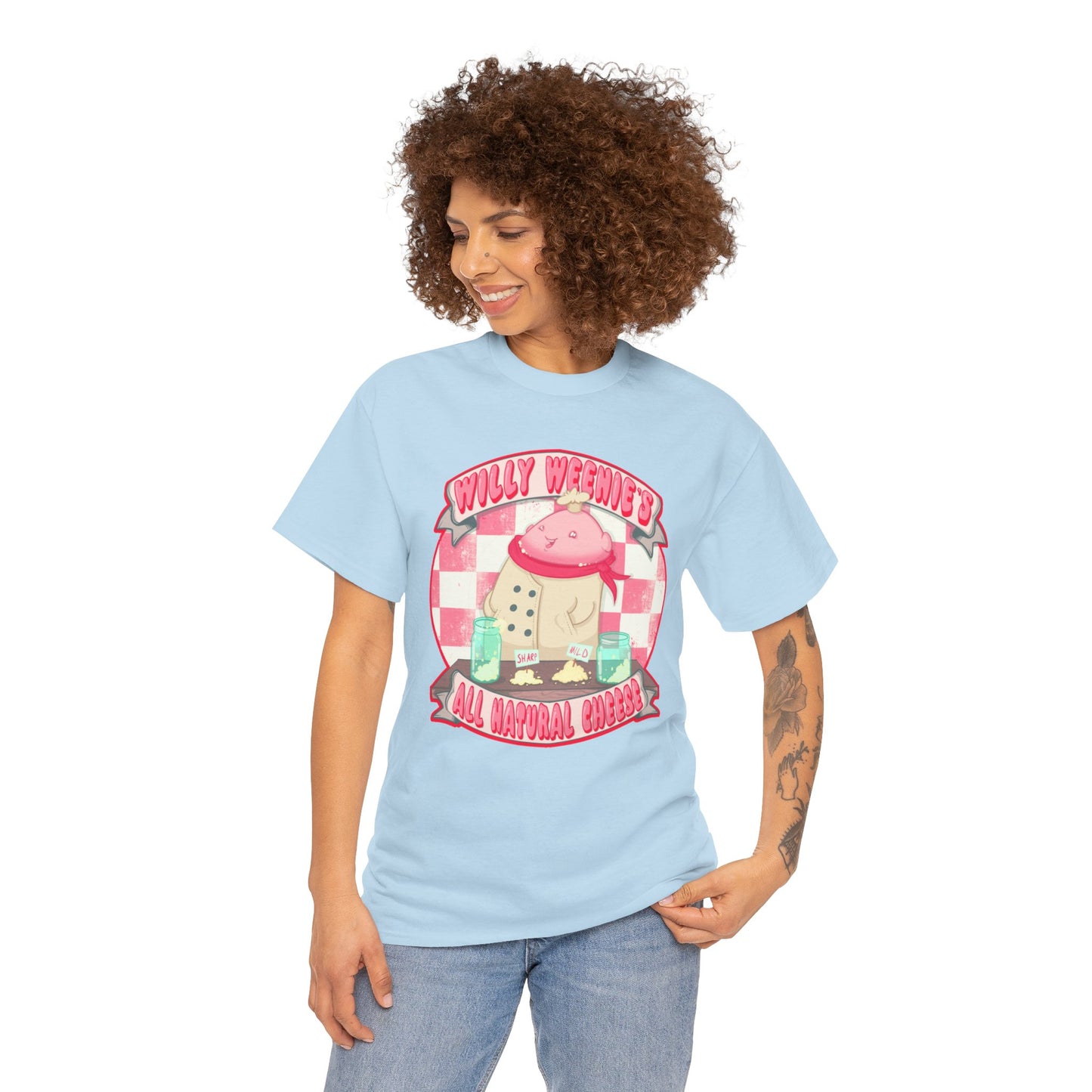 Willy Weenie's Unisex Heavy Cotton Tee