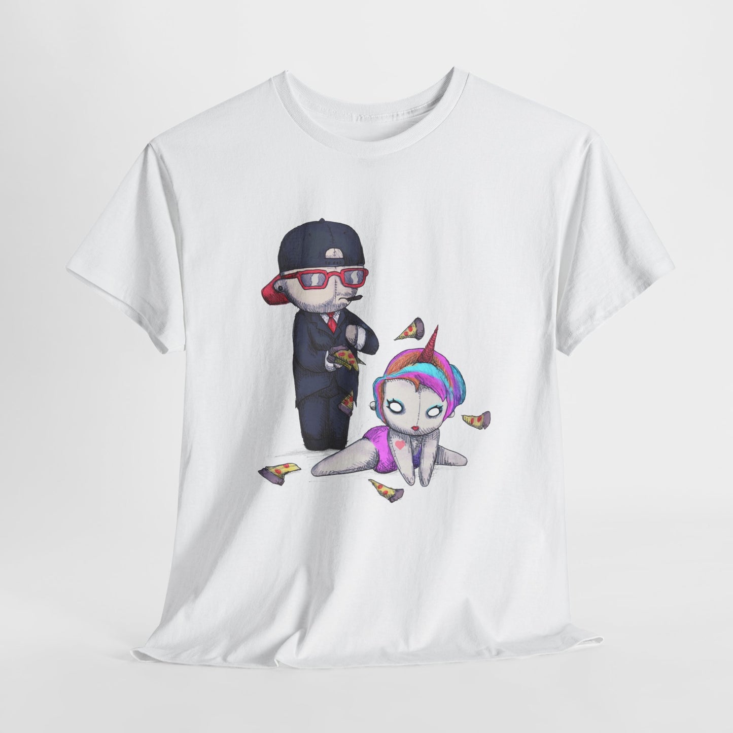 Unicorn Stripper Unisex Heavy Cotton Tee