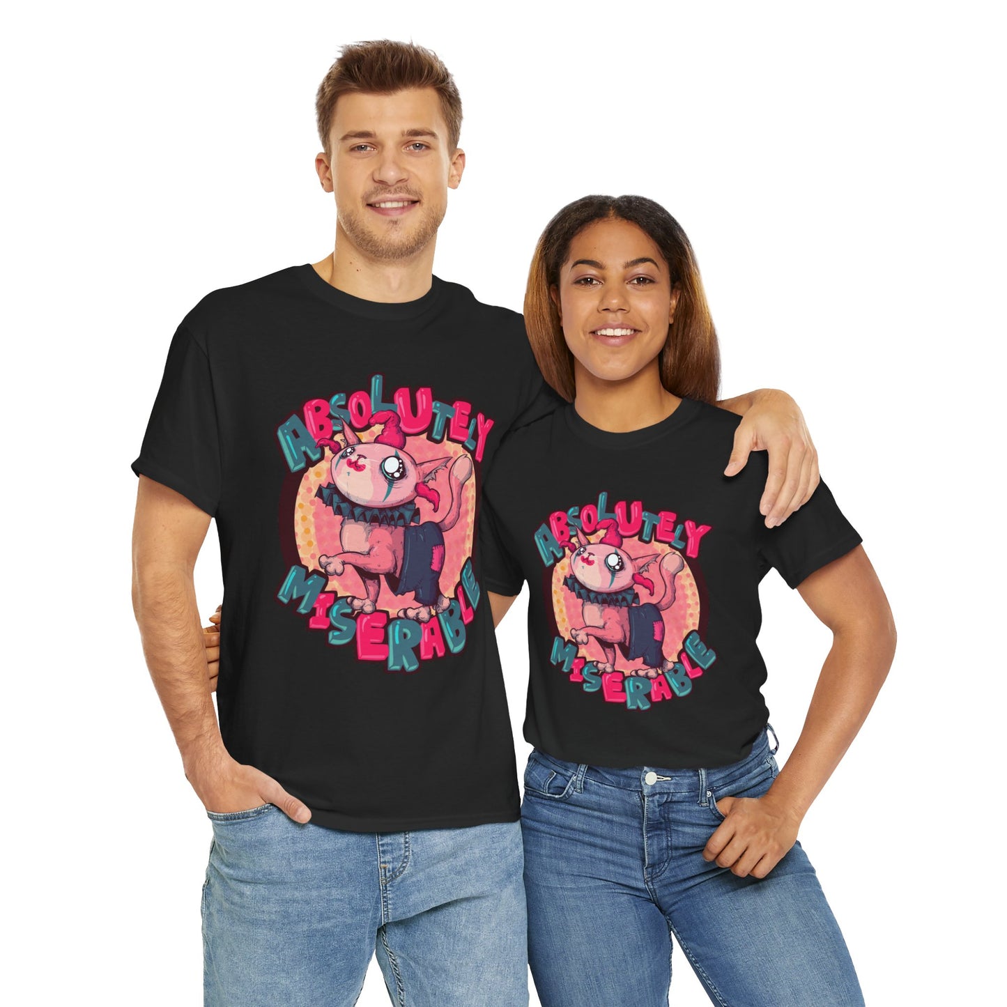 Absolutely Miserable Unisex Heavy Cotton Tee