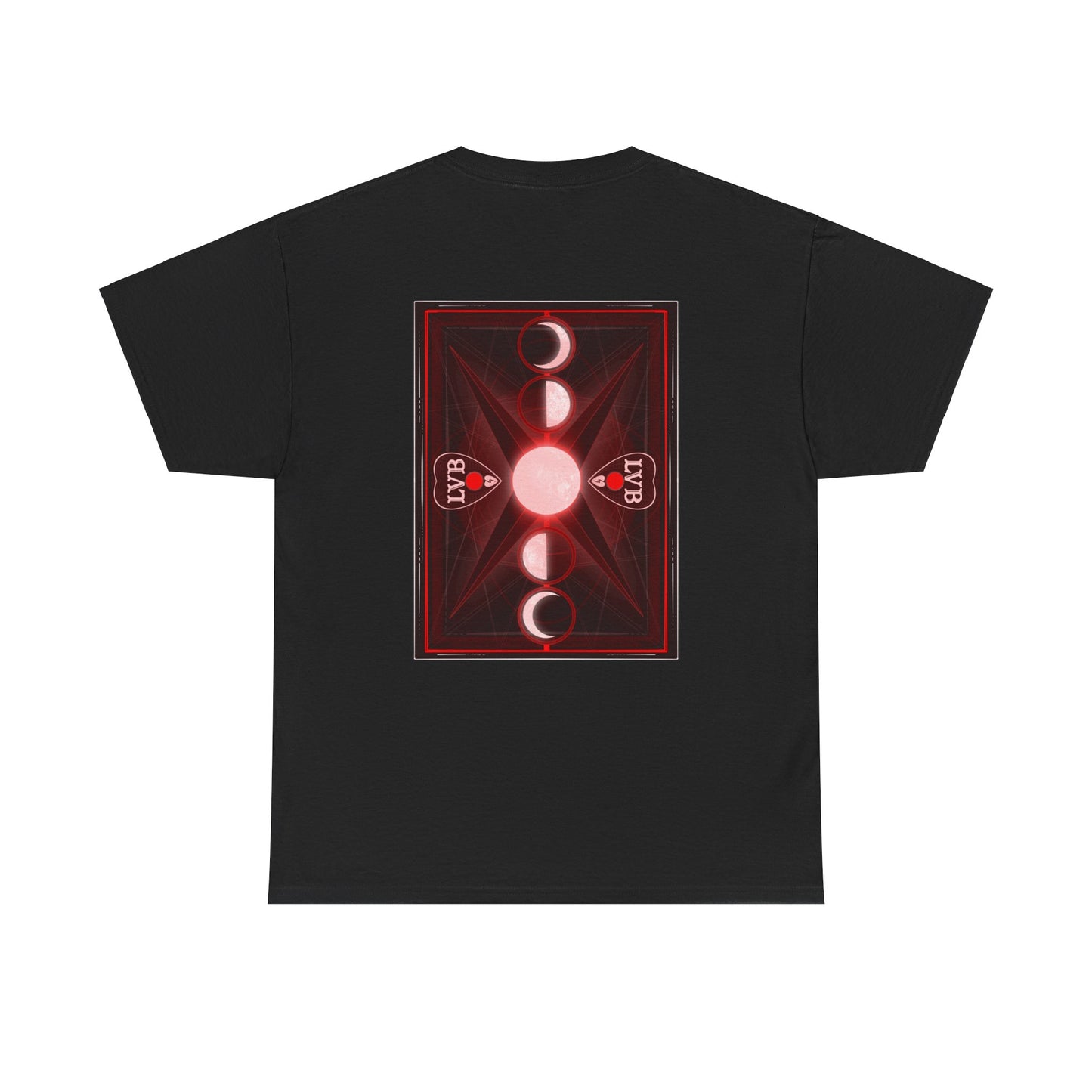The Wendigo Tarot (Front & Back Print) Unisex Heavy Cotton Tee