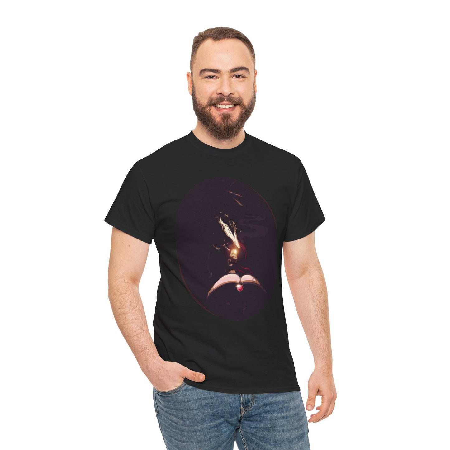 Deer Daddy Series 9: Smoke Break Unisex Heavy Cotton Tee