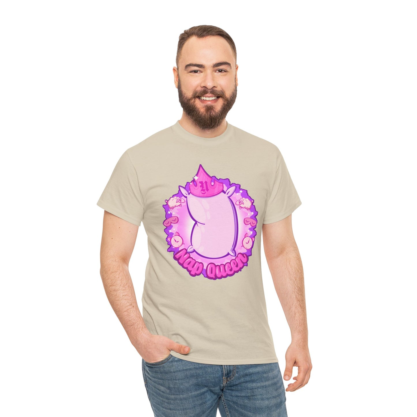 Nap Queen Unisex Heavy Cotton Tee