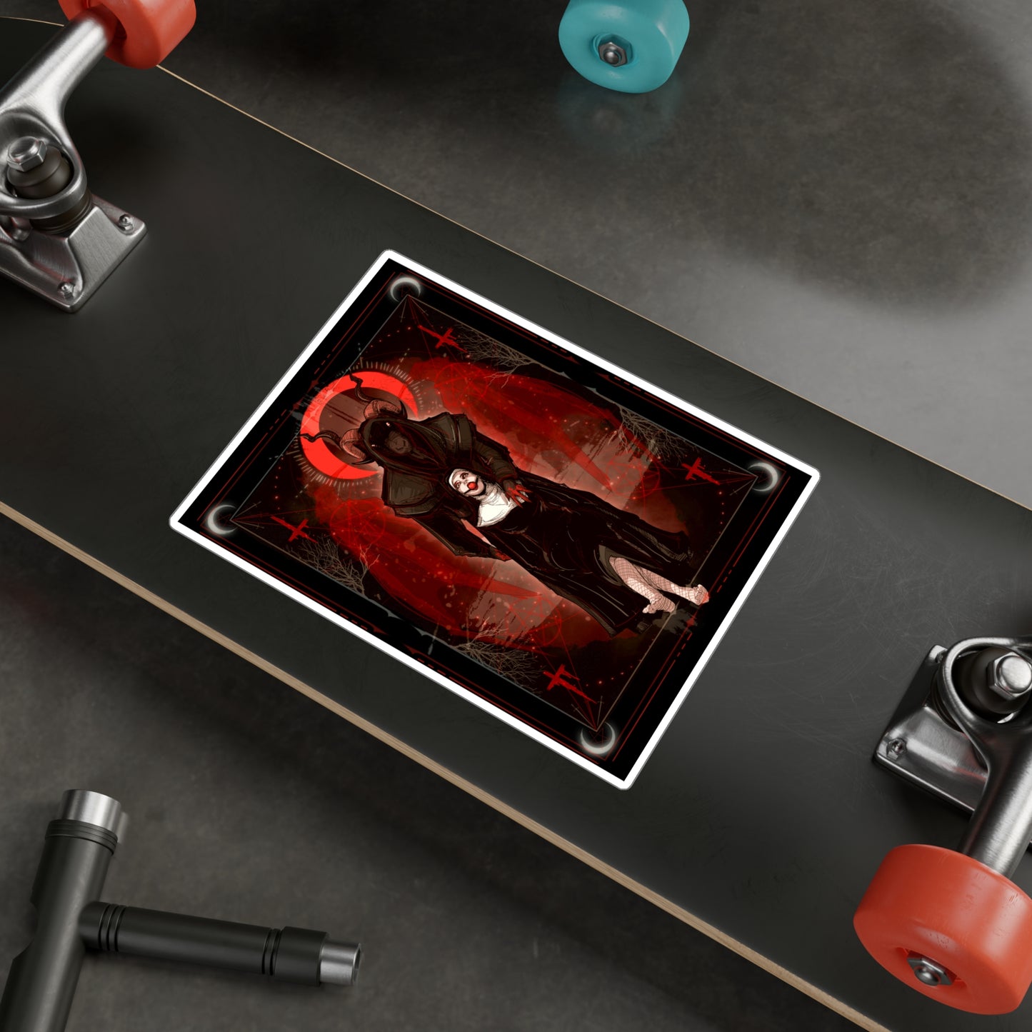 Today Satan Kiss-Cut Vinyl Decal