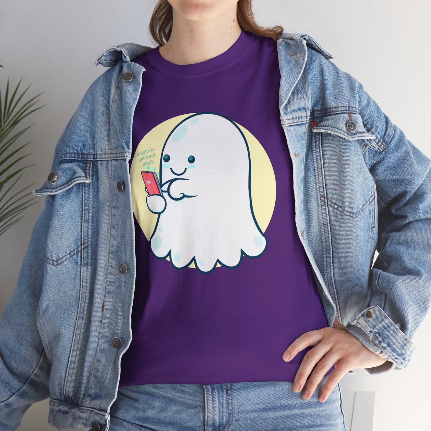 Ghosted Unisex Heavy Cotton Tee