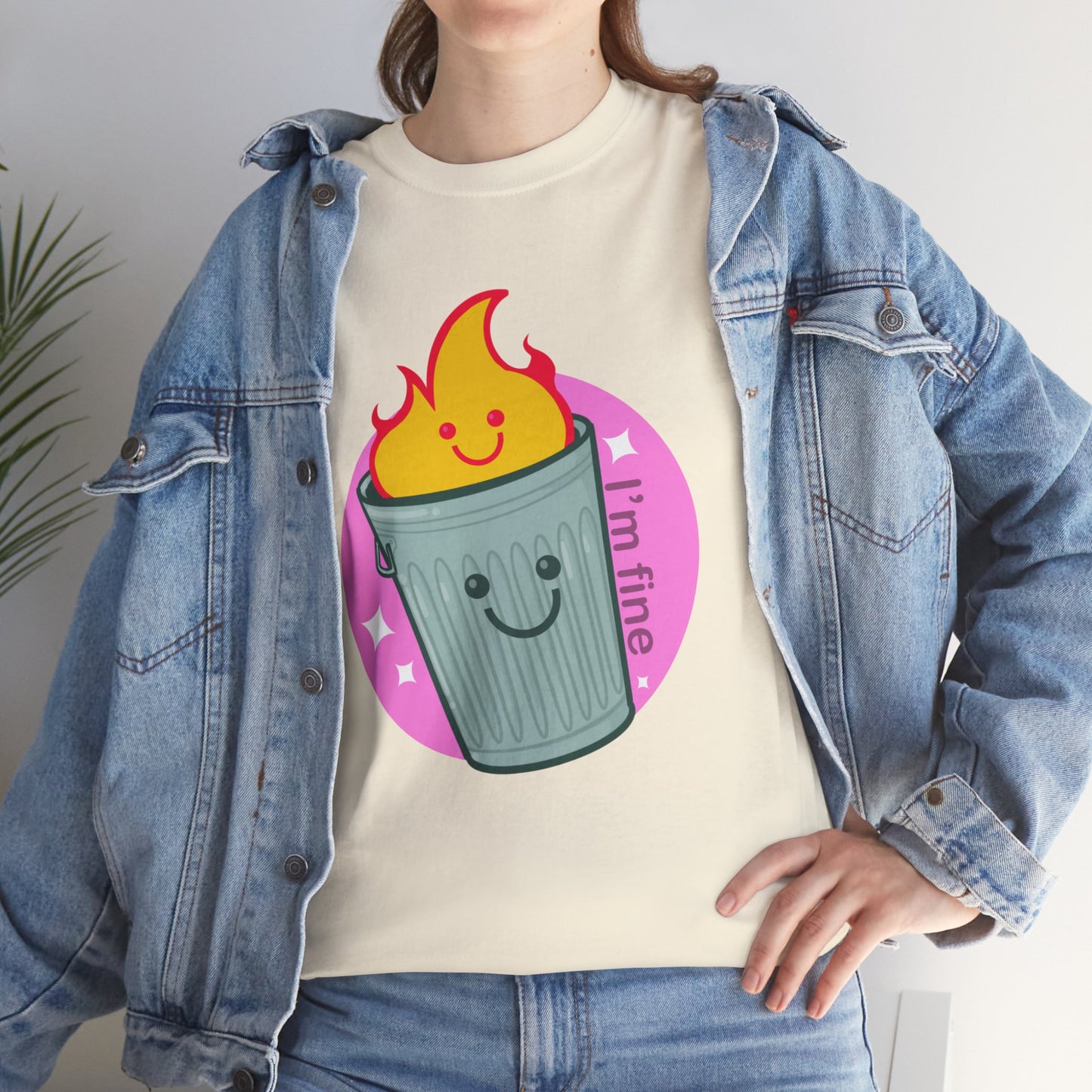 Trash Fire Unisex Heavy Cotton Tee