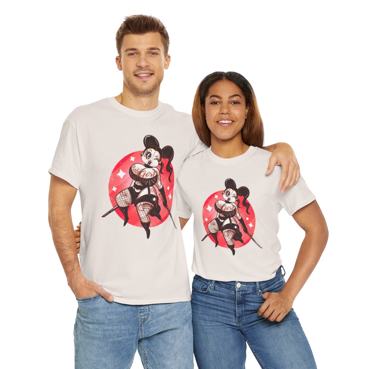Baby Girl Unisex Heavy Cotton Tee