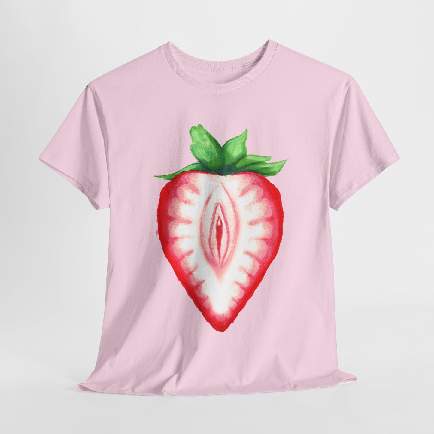 Juicy Strawberry Unisex Heavy Cotton Tee
