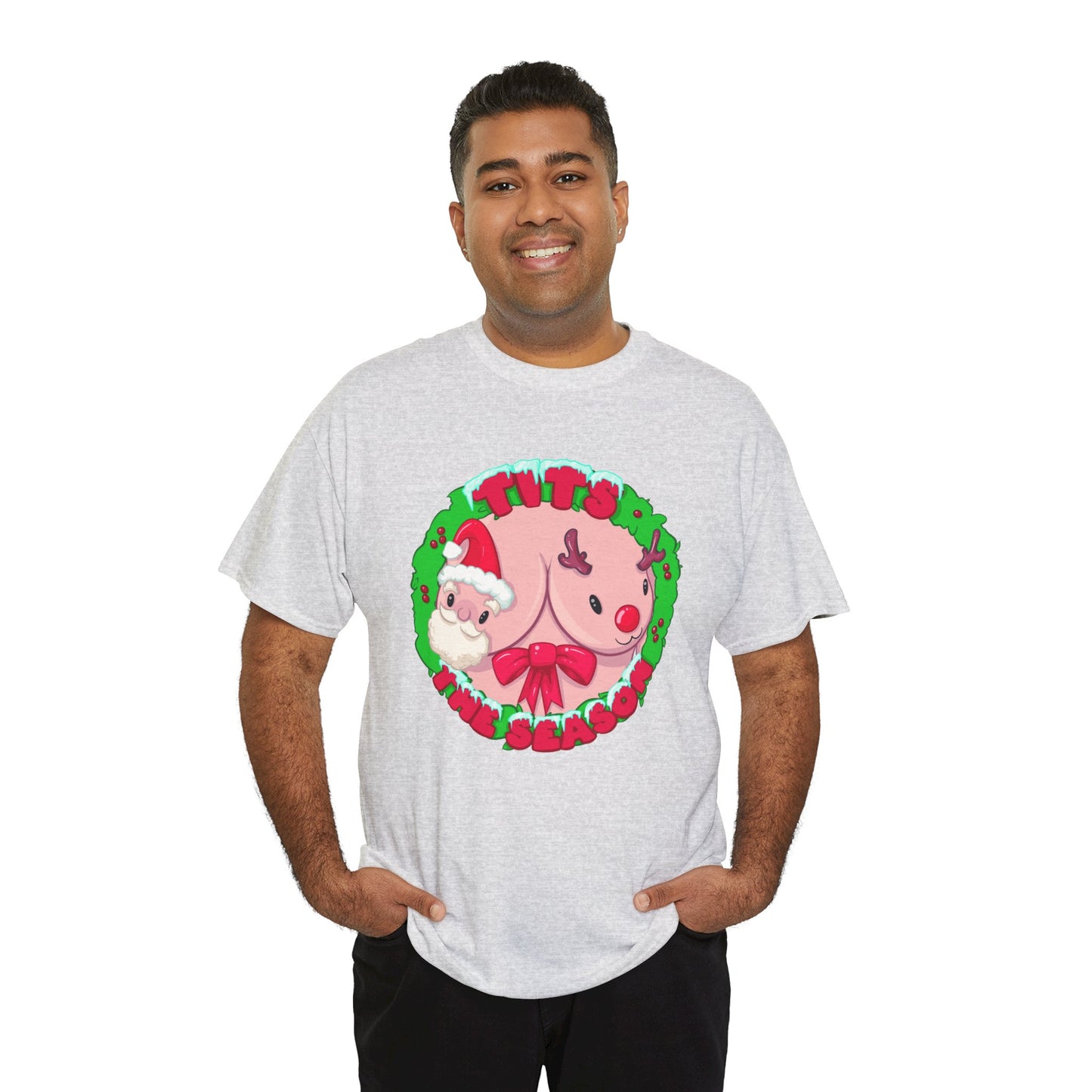 Tits The Season Unisex Heavy Cotton Tee