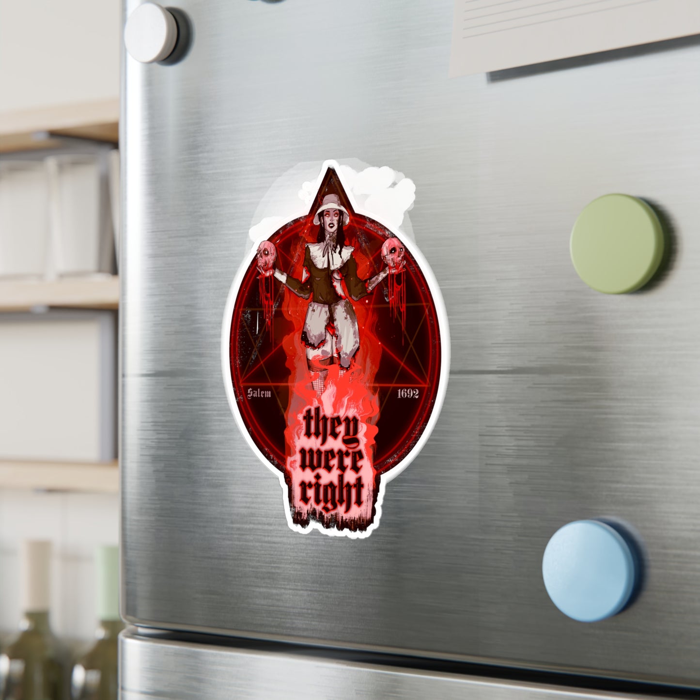 They Were Right Kiss-Cut Vinyl Decal