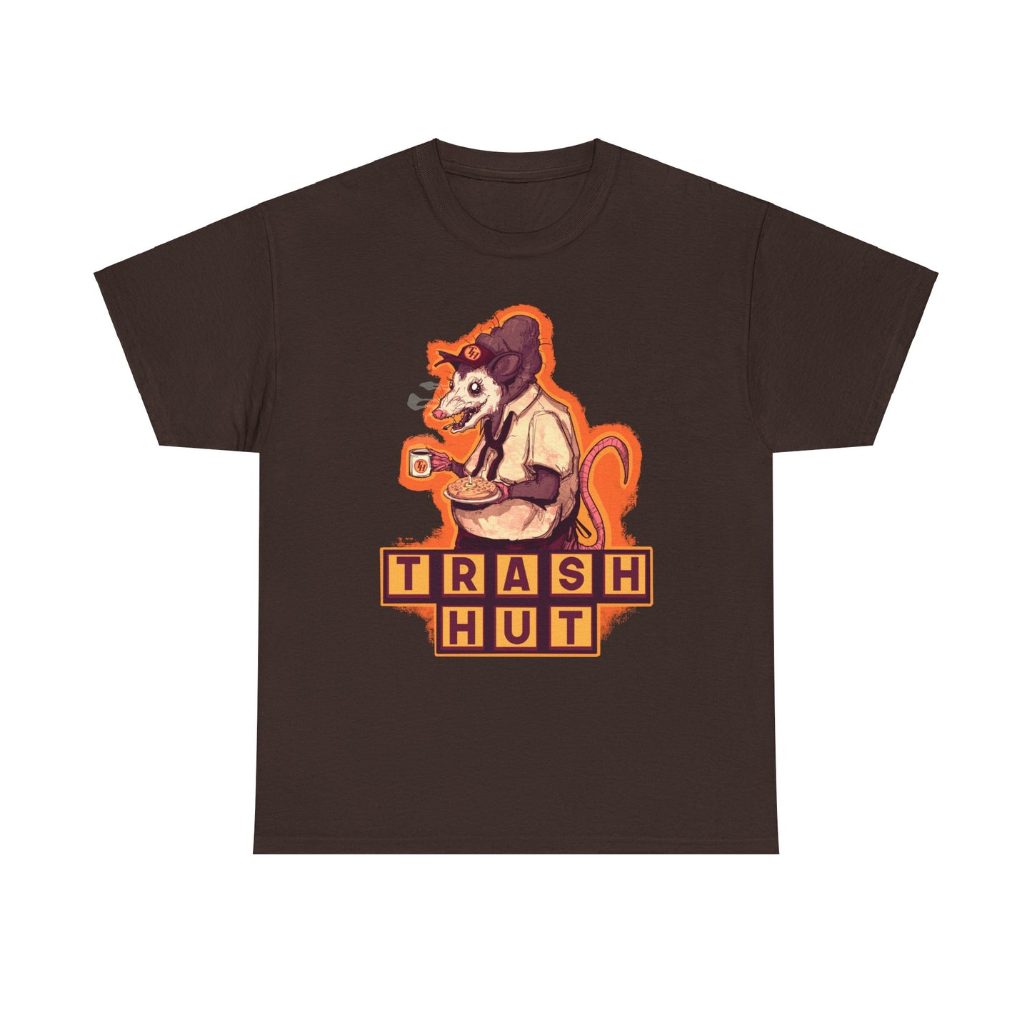 Trash Hut Unisex Heavy Cotton Tee