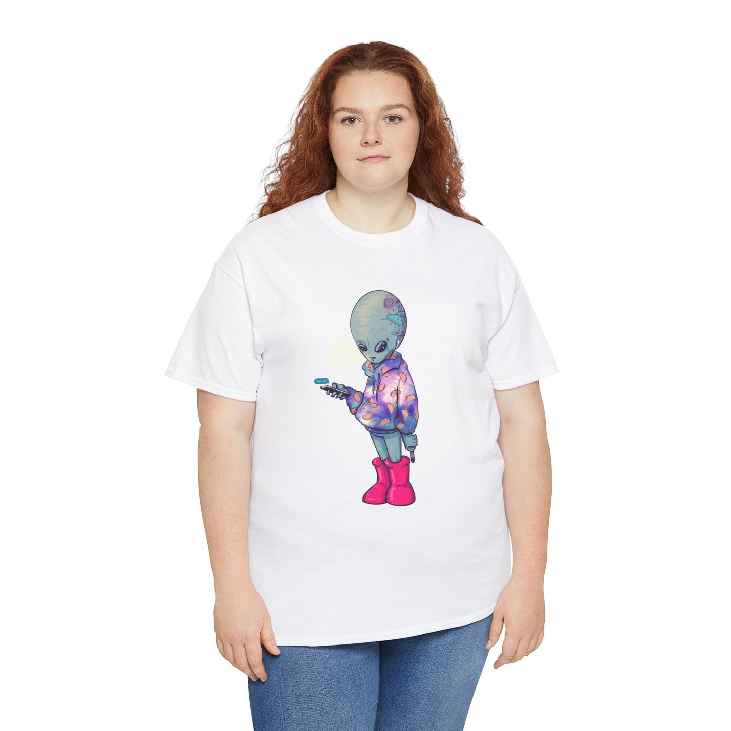 Earth Alien Unisex Heavy Cotton Tee