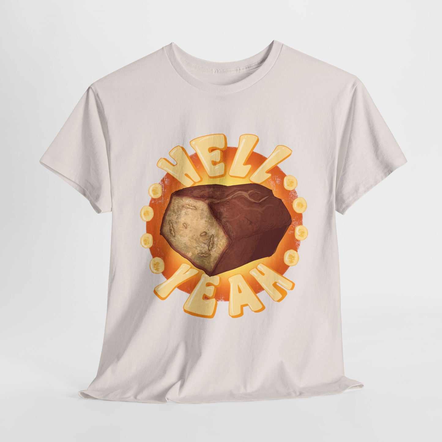 Banana Bread At Work Unisex Heavy Cotton Tee