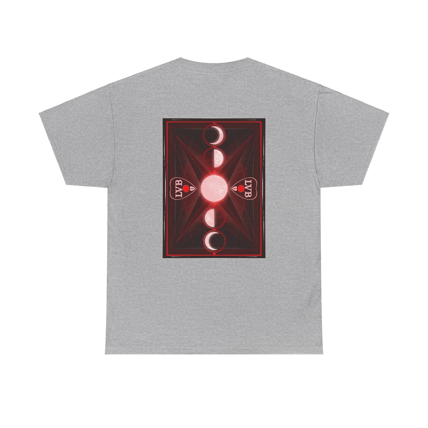 The Wendigo Tarot (Front & Back Print) Unisex Heavy Cotton Tee