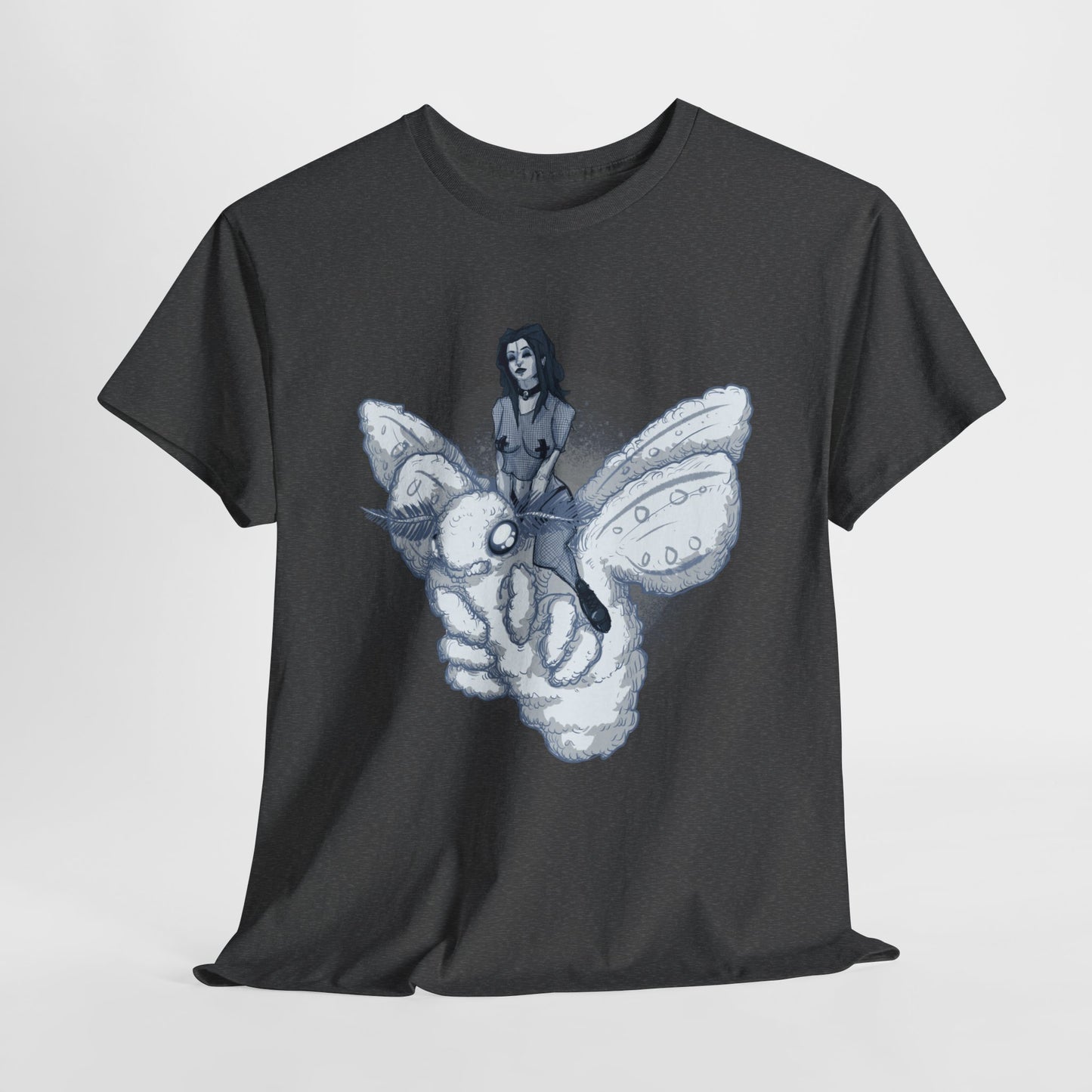 Goth On A Moth Unisex Heavy Cotton Tee