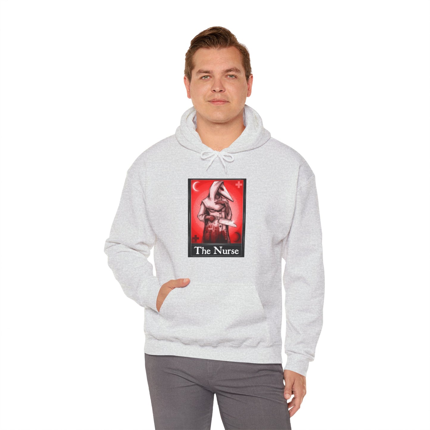 The Nurse Tarot Unisex Heavy Blend Hooded Sweatshirt