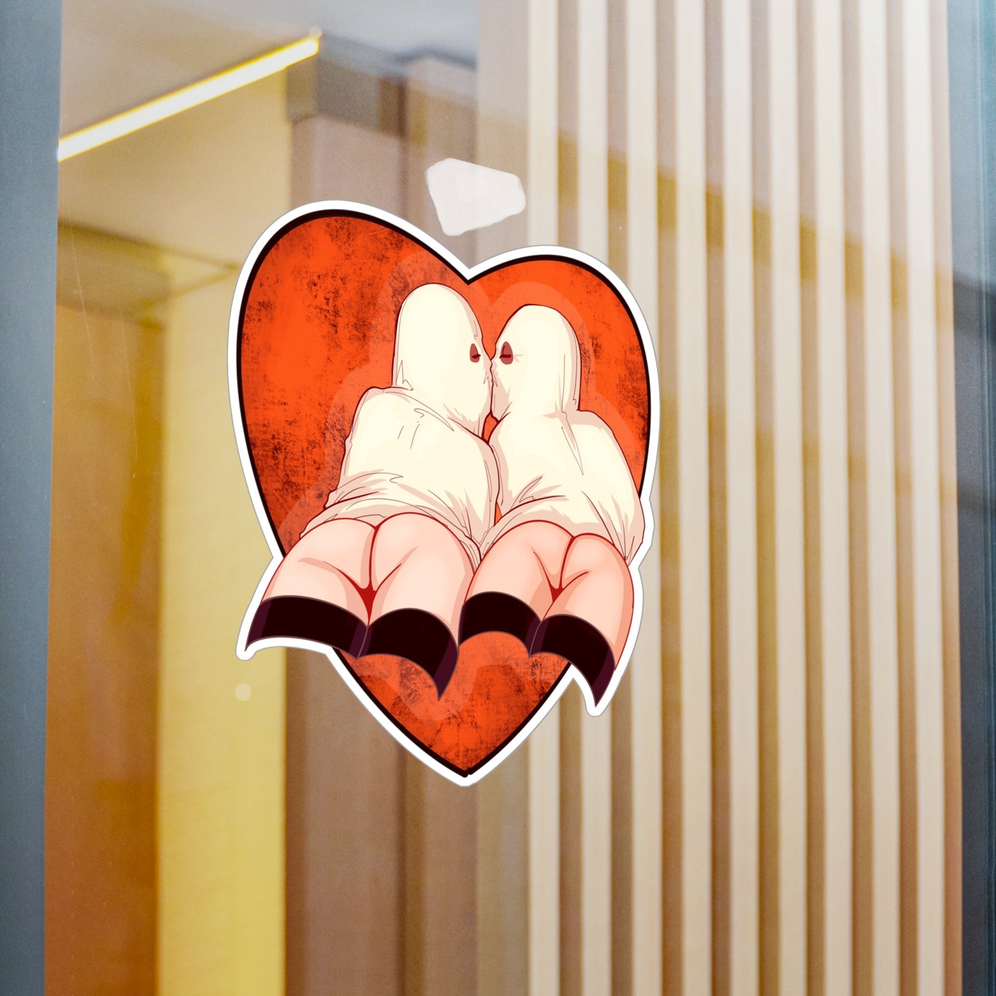 Ghost Love Kiss-Cut Vinyl Decal