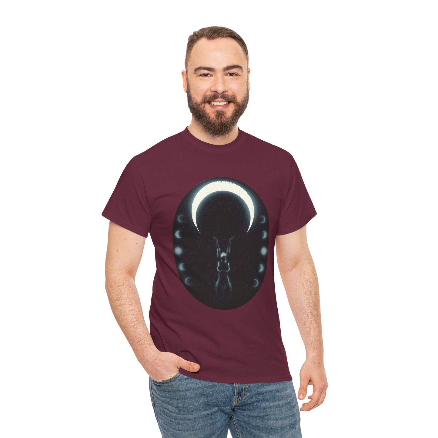 Moon Bath Unisex Heavy Cotton Tee