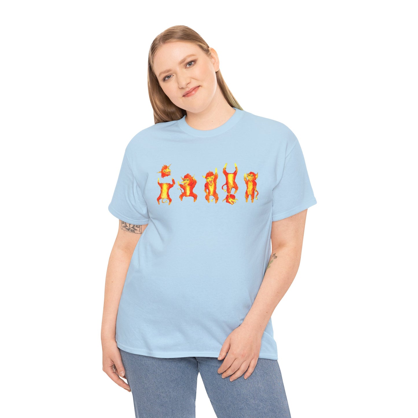 Plushie Fire Gang Unisex Heavy Cotton Tee