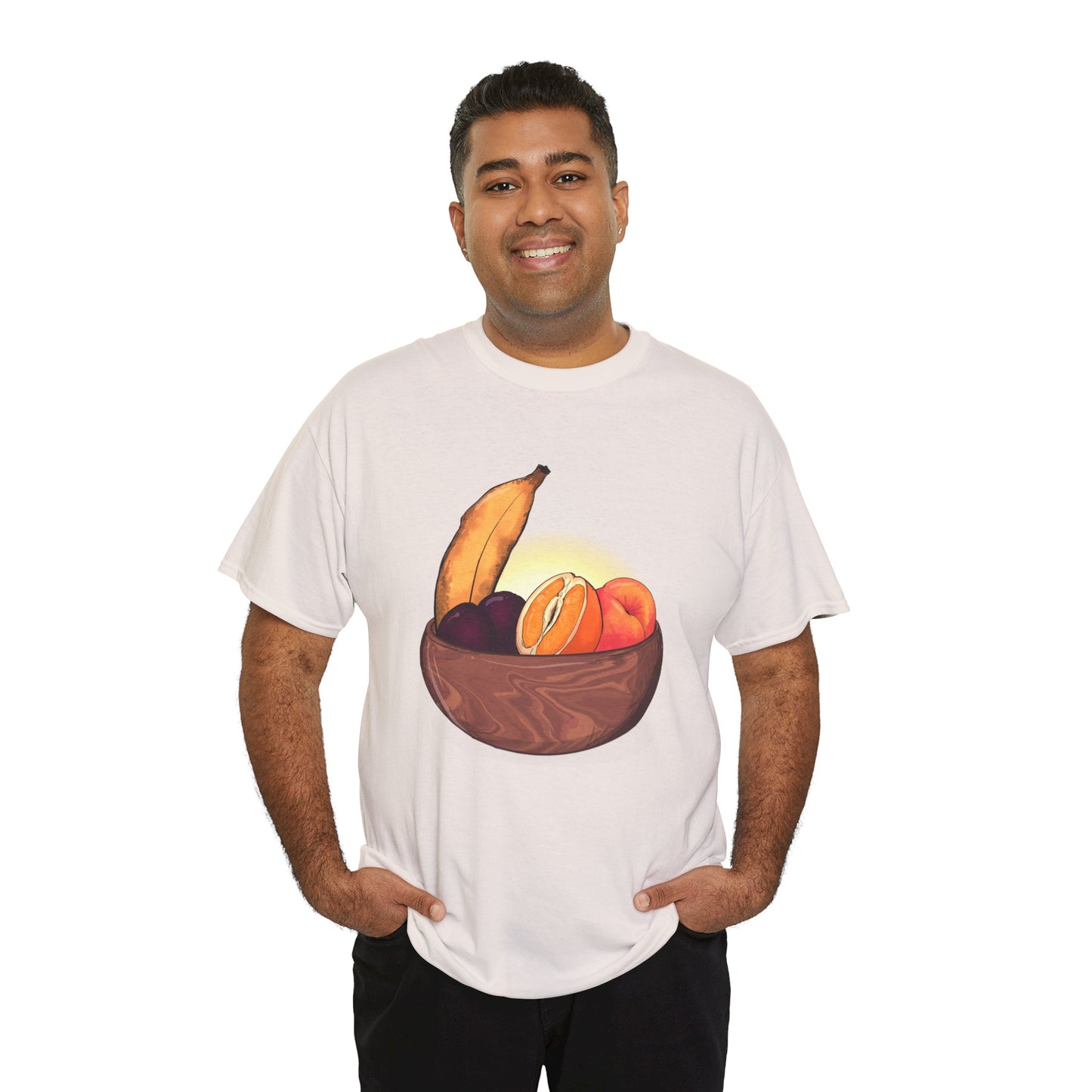 Adult Fruit Basket Unisex Heavy Cotton Tee