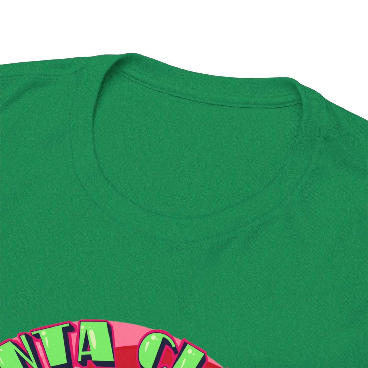Santa Is Cumming Unisex Heavy Cotton Tee
