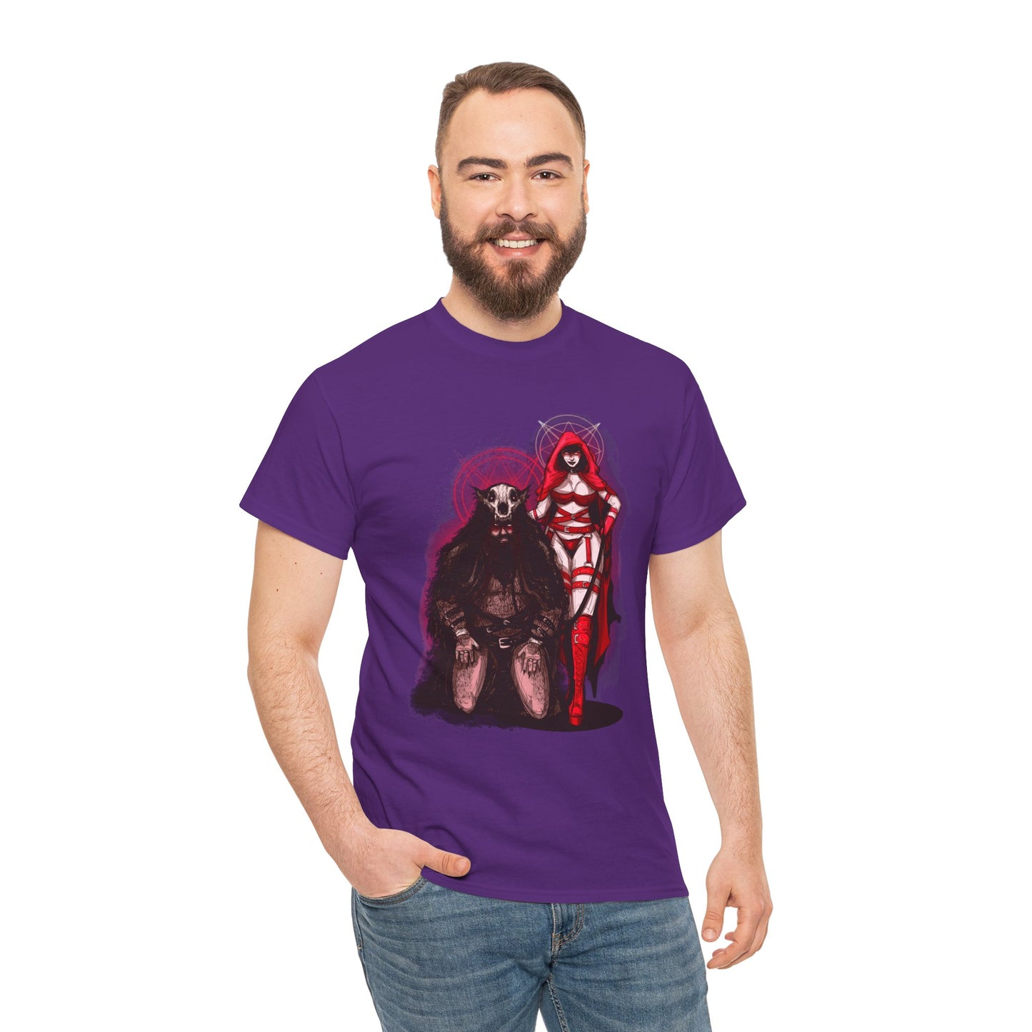 Taming The Wolf Unisex Heavy Cotton Tee