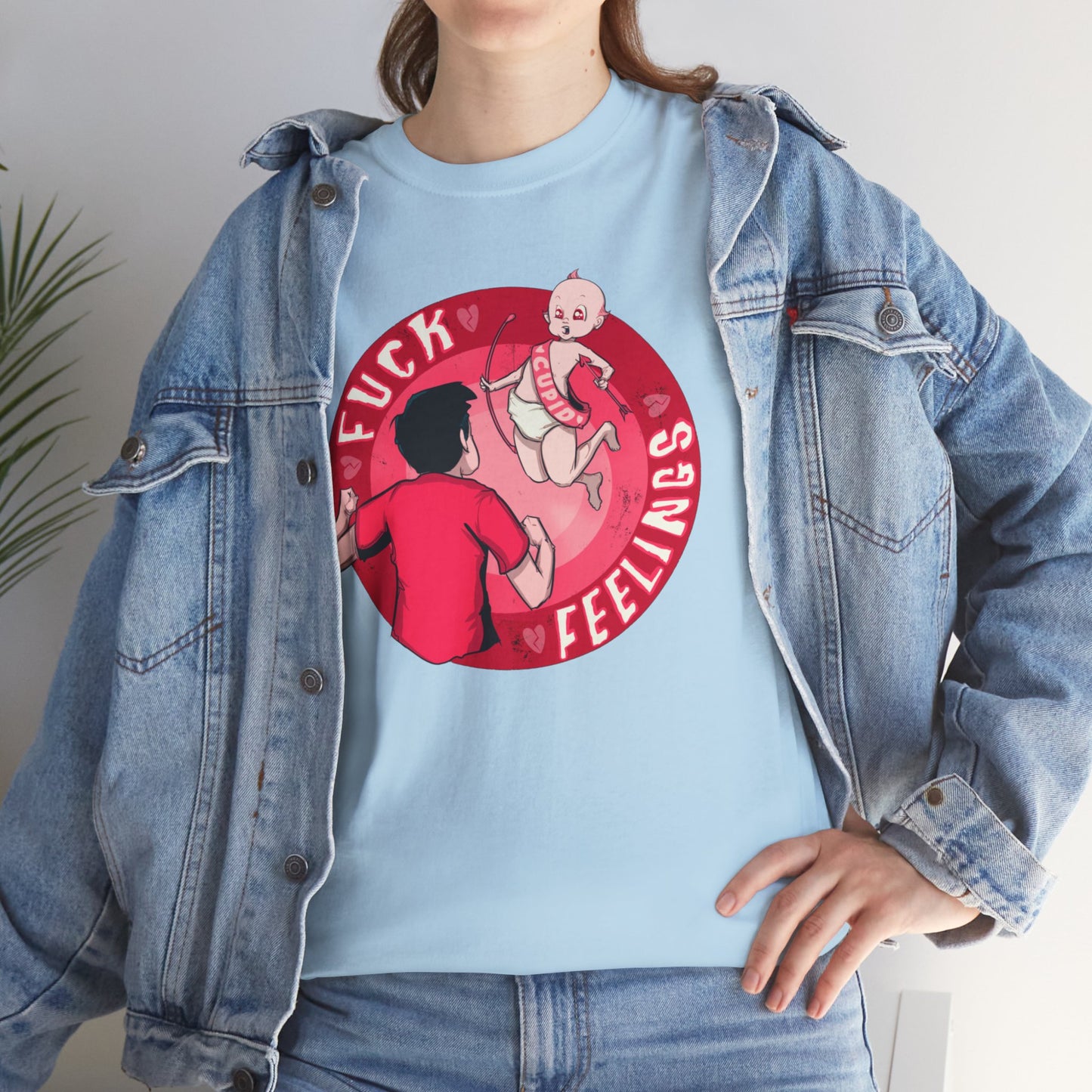 F Feelings Unisex Heavy Cotton Tee