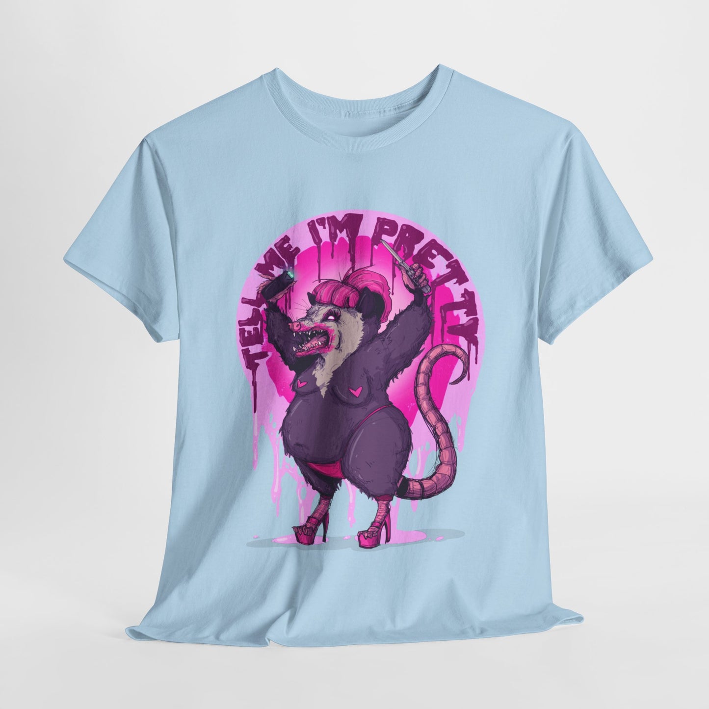 Pretty Opossum Unisex Heavy Cotton Tee
