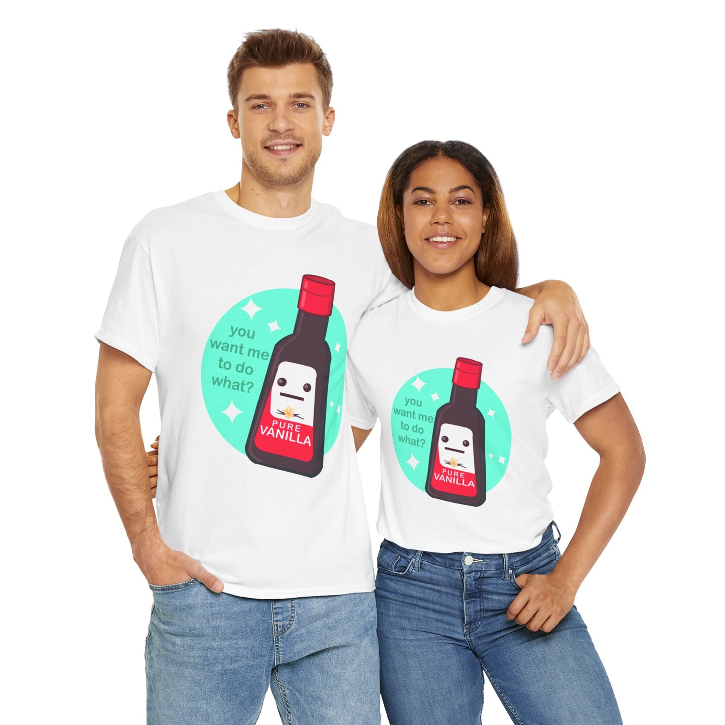 Vanilla Unisex Heavy Cotton Tee