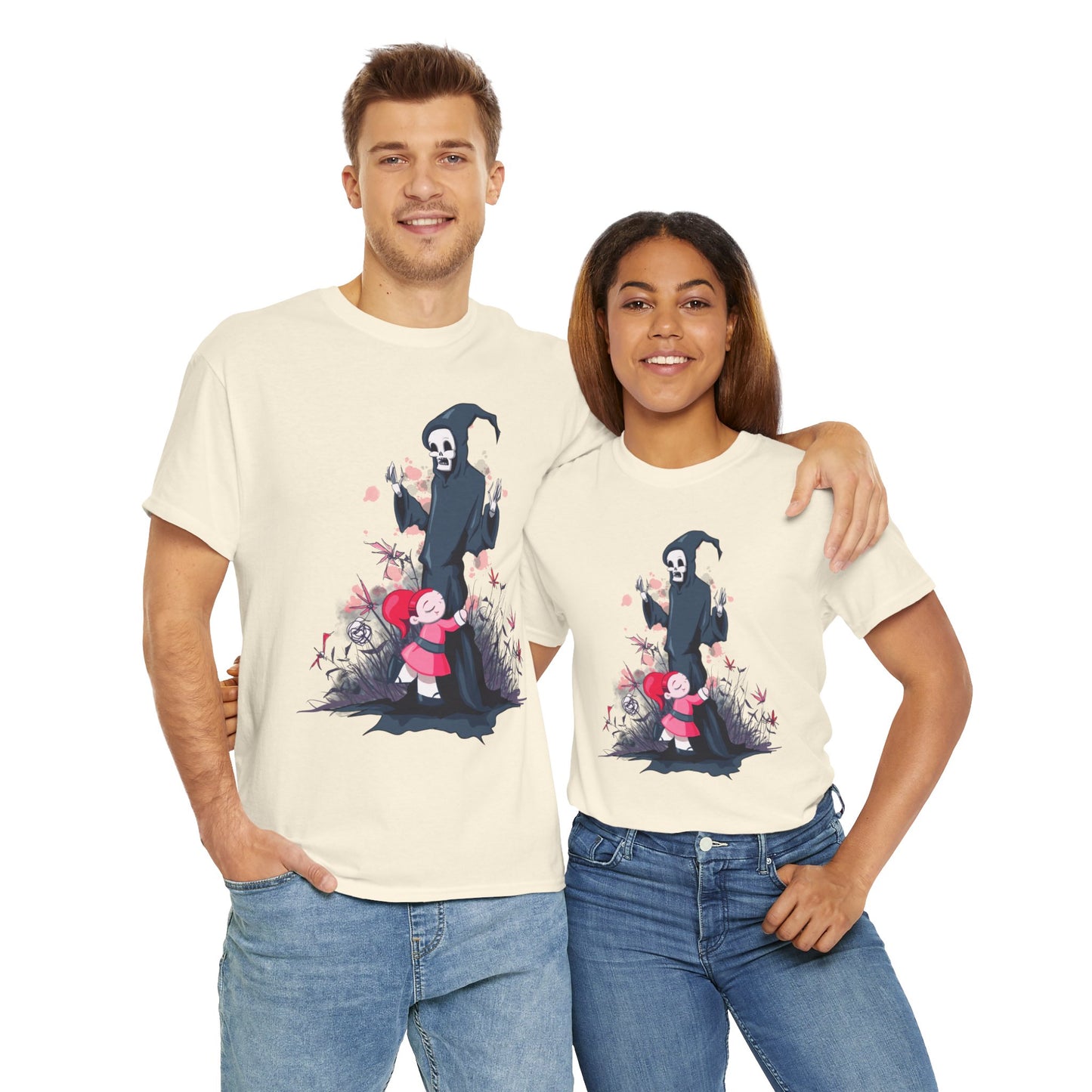 Reaper Hug Unisex Heavy Cotton Tee