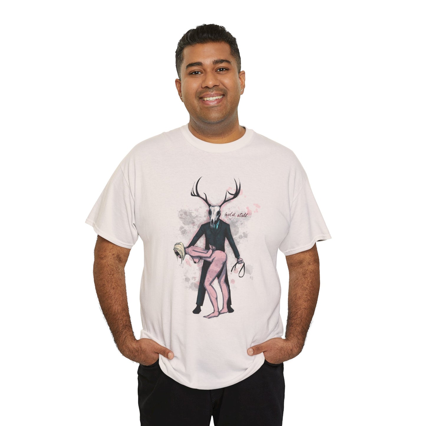 Deer Daddy Series 3: Hold Still Unisex Heavy Cotton Tee
