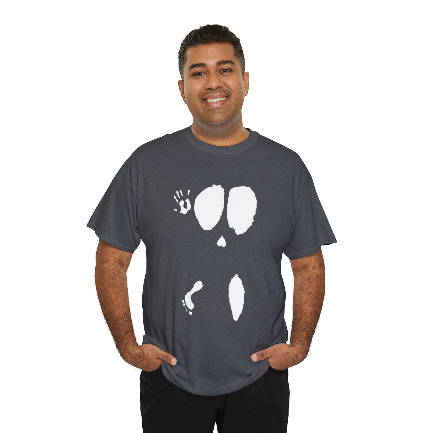 Ball Print Unisex Heavy Cotton Tee