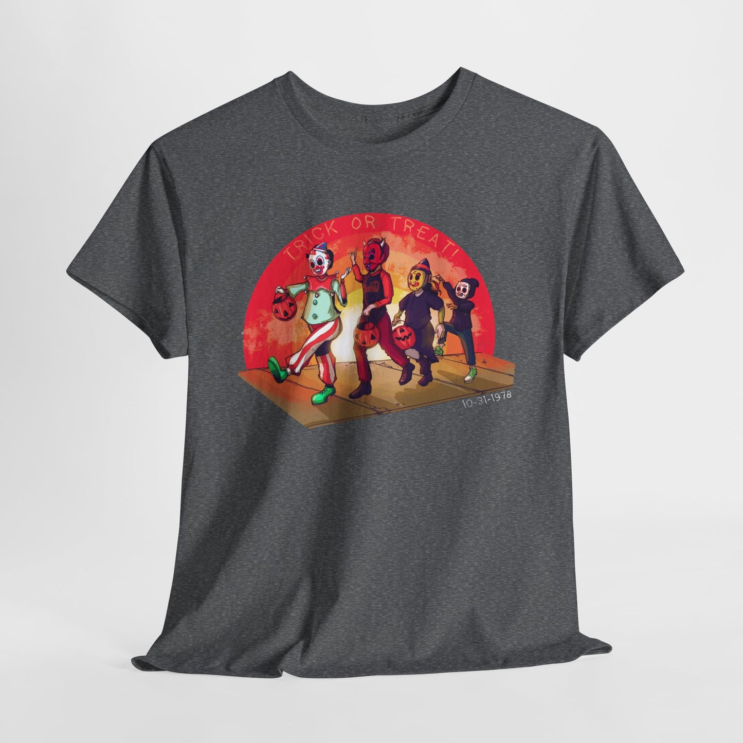 70s Halloween Unisex Heavy Cotton Tee