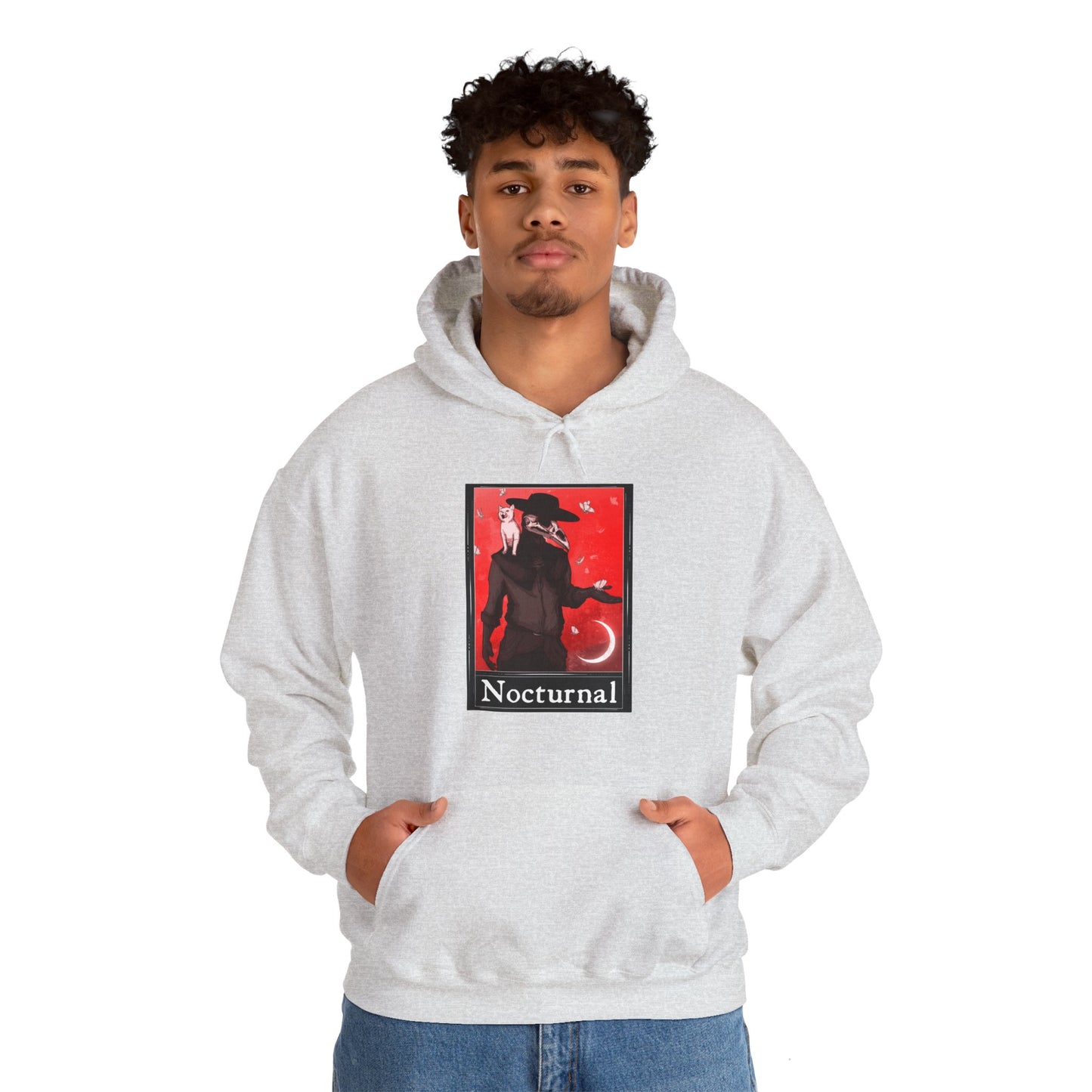 Nocturnal Tarot Unisex Heavy Blend Hooded Sweatshirt