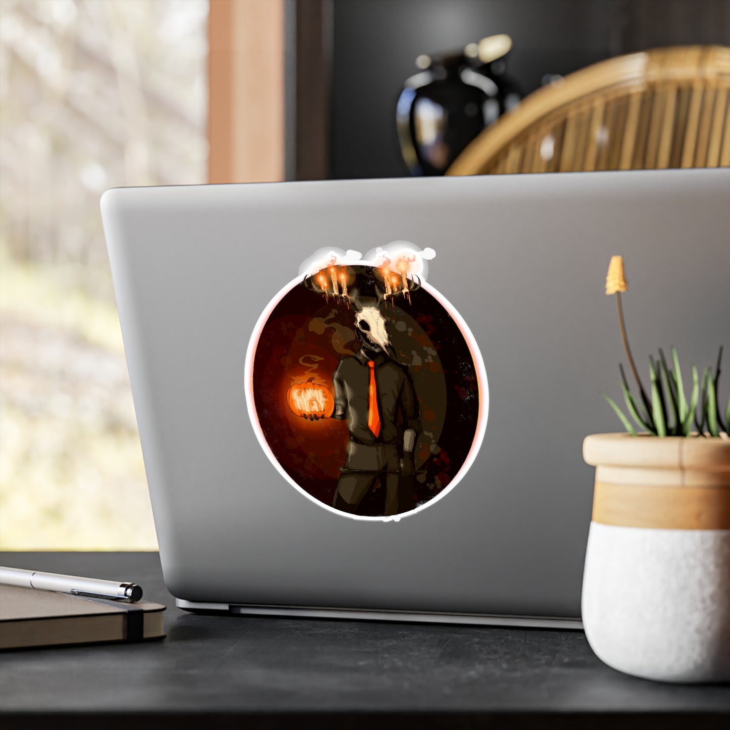 Deer Daddy Series 8: Spooky Daddy Kiss-Cut Vinyl Decal