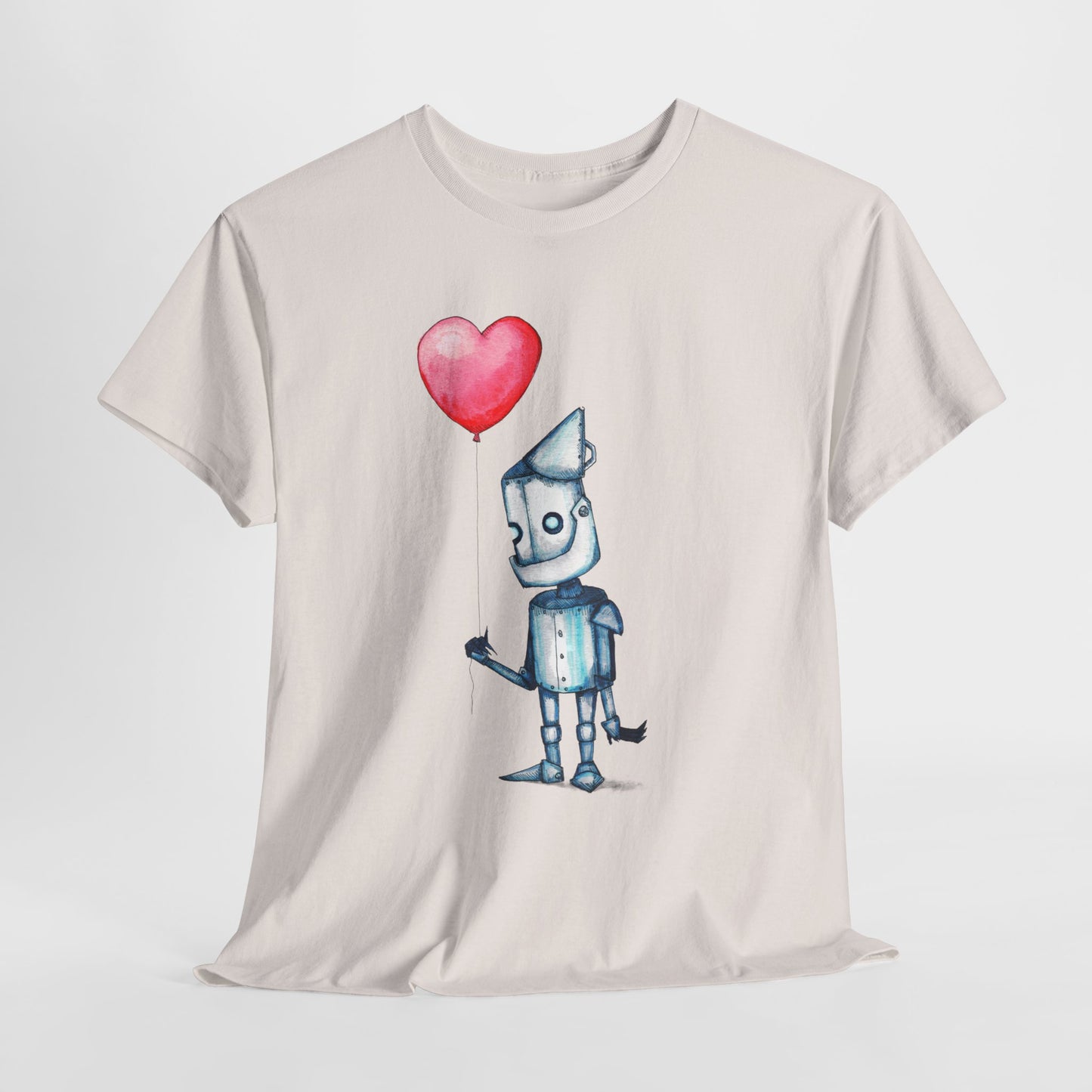 Tinman Gets A Heart Unisex Heavy Cotton Tee