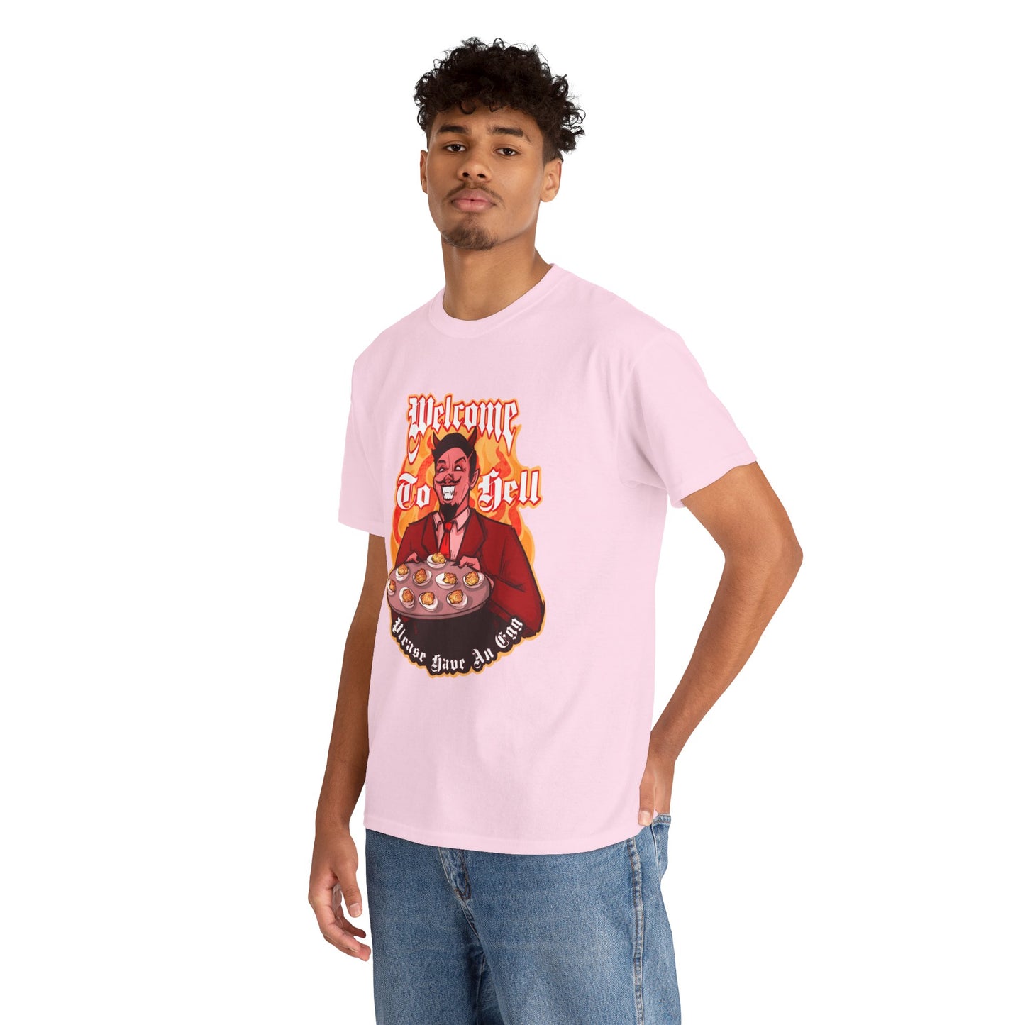 Deviled Eggs Unisex Heavy Cotton Tee