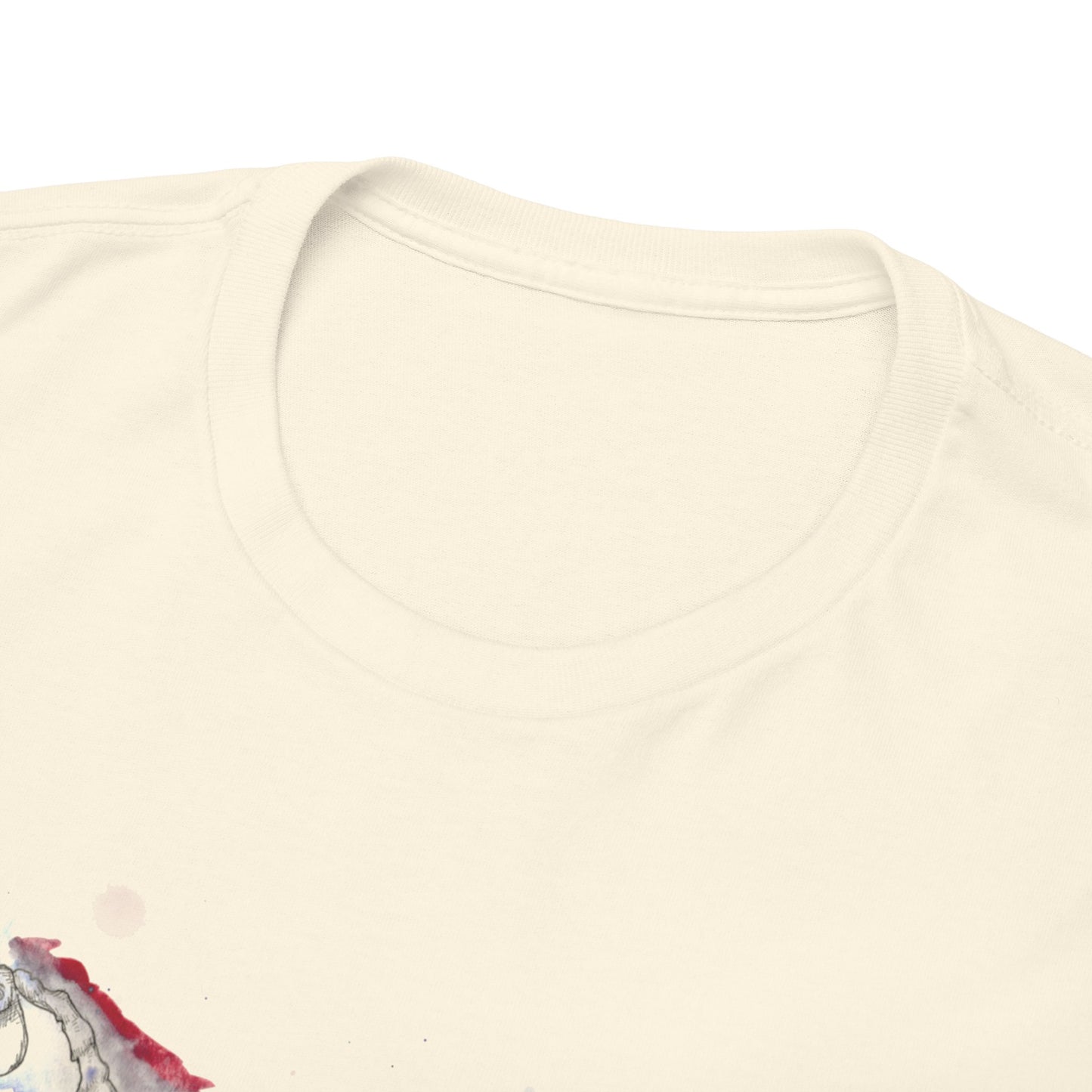 Unicorn Skeleton Unisex Heavy Cotton Tee