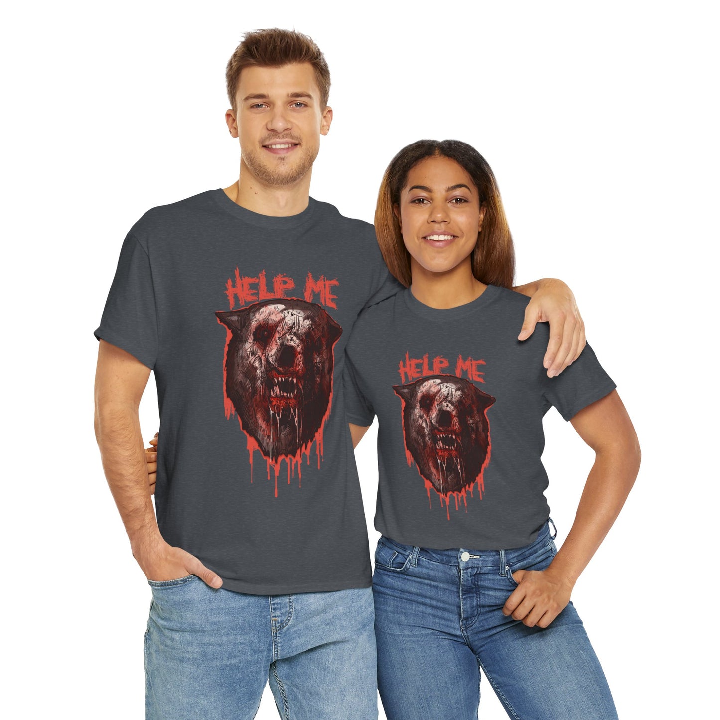 Shimmer Bear Unisex Heavy Cotton Tee