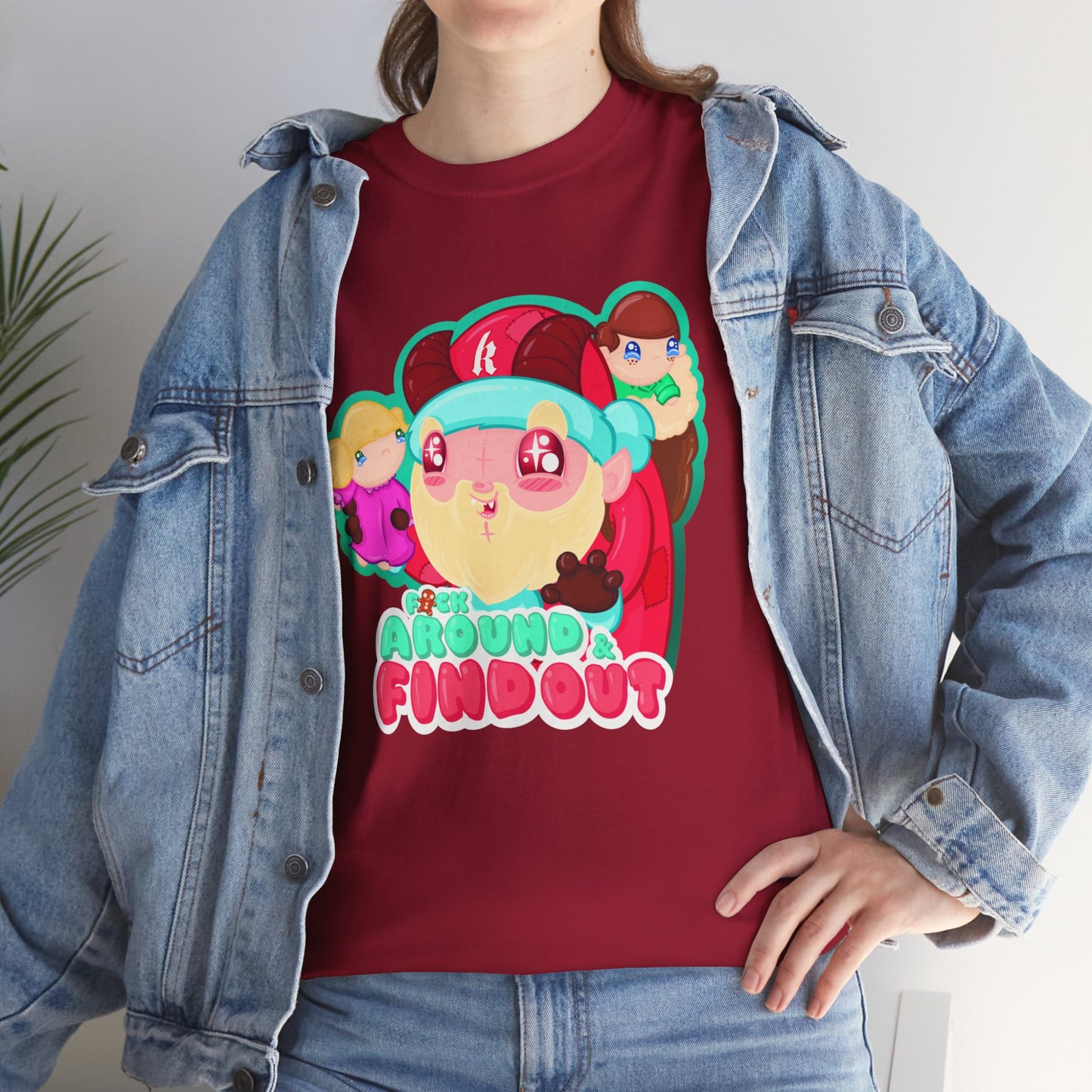 Krampus Is Coming To Town Unisex Heavy Cotton Tee
