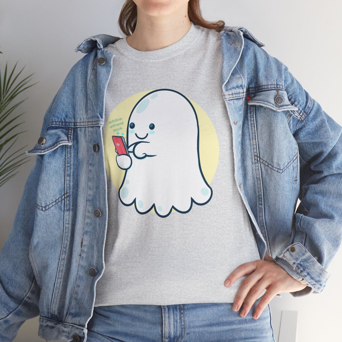 Ghosted Unisex Heavy Cotton Tee