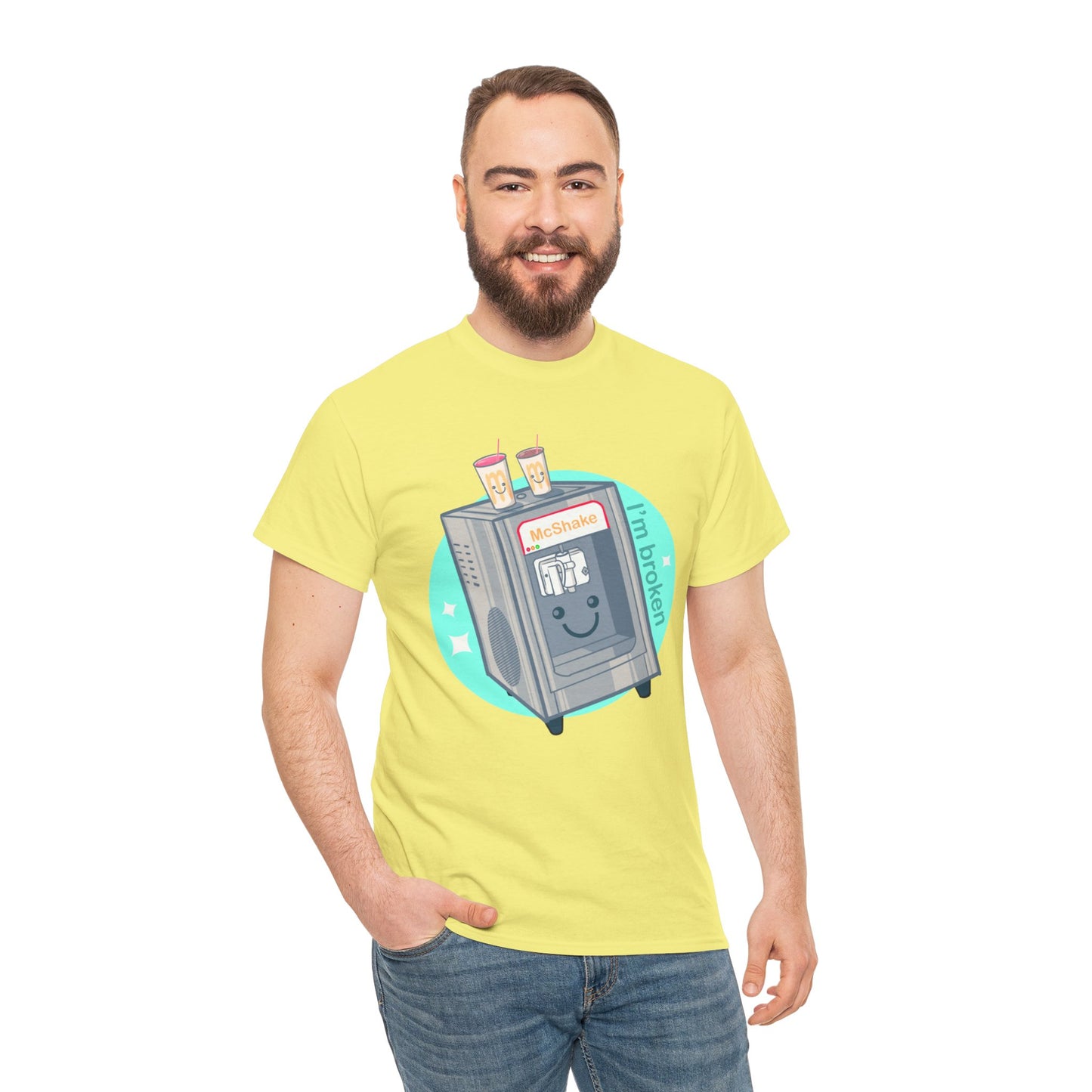 Shake Machine Unisex Heavy Cotton Tee