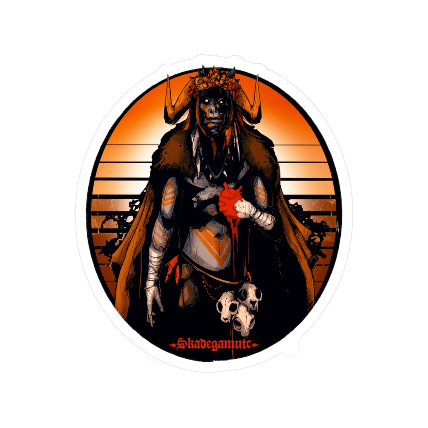 Skadegamutc Kiss-Cut Vinyl Decal