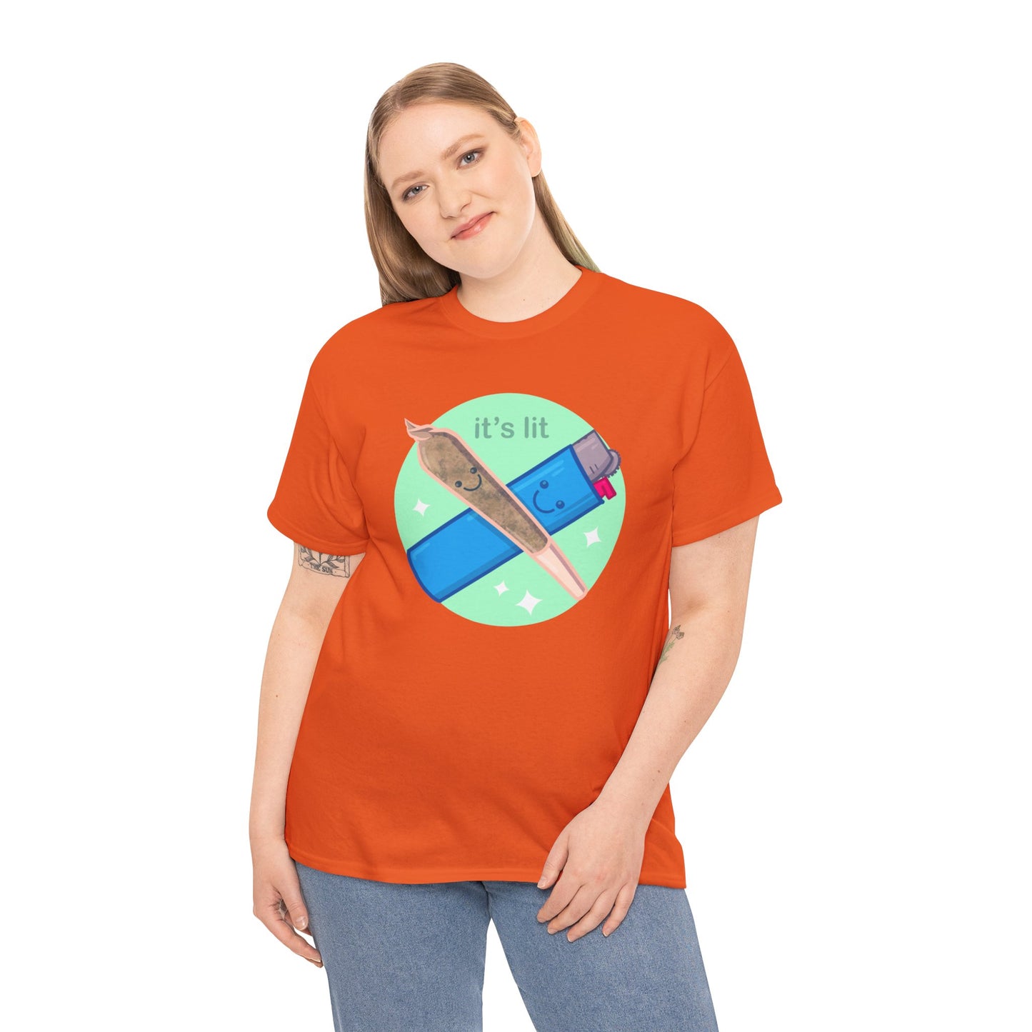 It's Lit Unisex Heavy Cotton Tee